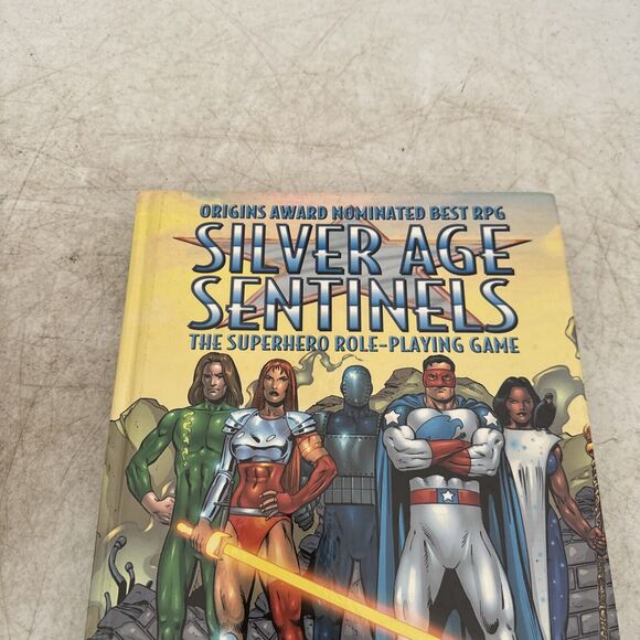 Silver Age Sentinels Hardcover - Superhero RPG - Core Rulebook - Picture 3 of 6